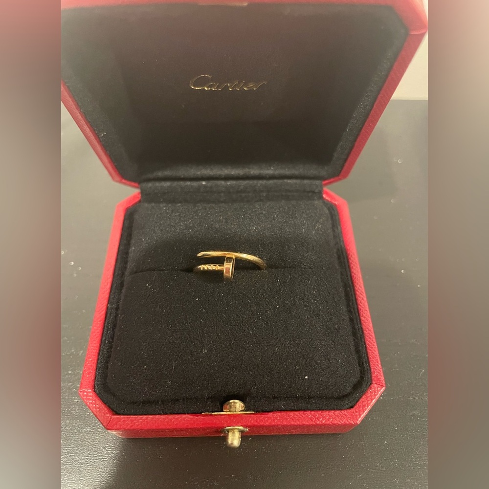 Cartier Juste Un Clou Small Model Rose Gold Ring Size 47